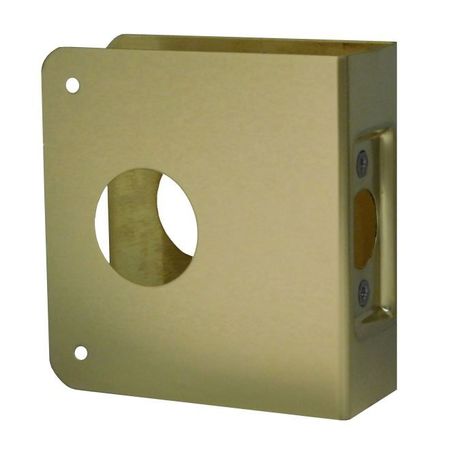 DON-JO Classic Wrap Around for Deadbolt with 1-1/2" Hole with 2-3/4" Backset and 1-3/4" Door CW8PB